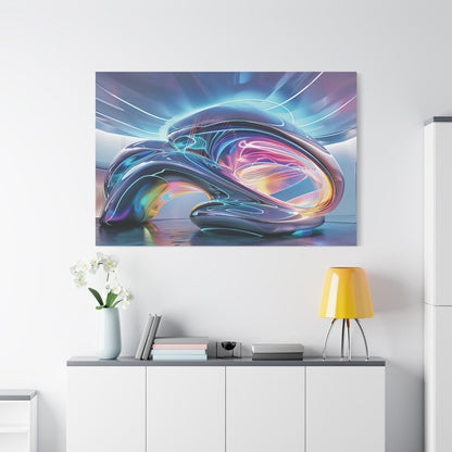 👉Fréquence Augmentée : magnifique cadre 💎effet futuriste💎garanti - Art Cocoon