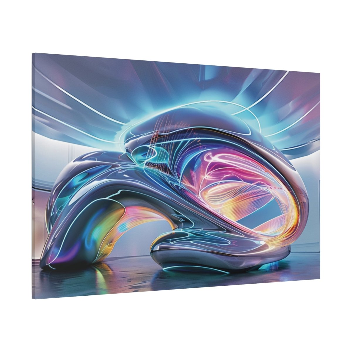 👉Fréquence Augmentée : magnifique cadre 💎effet futuriste💎garanti - Art Cocoon