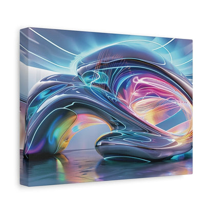 👉Fréquence Augmentée : magnifique cadre 💎effet futuriste💎garanti - Art Cocoon