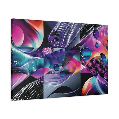 👉Fréquence Pourpre : magnifique cadre 💎effet captivant💎 garanti - Art Cocoon