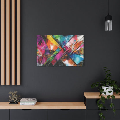 👉Fusion Géométrique : magnifique cadre 💎effet captivant💎 garanti - Art Cocoon