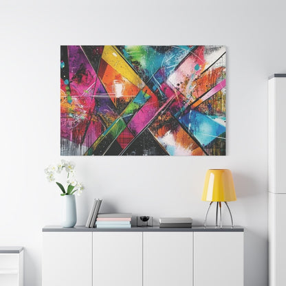 👉Fusion Géométrique : magnifique cadre 💎effet captivant💎 garanti - Art Cocoon