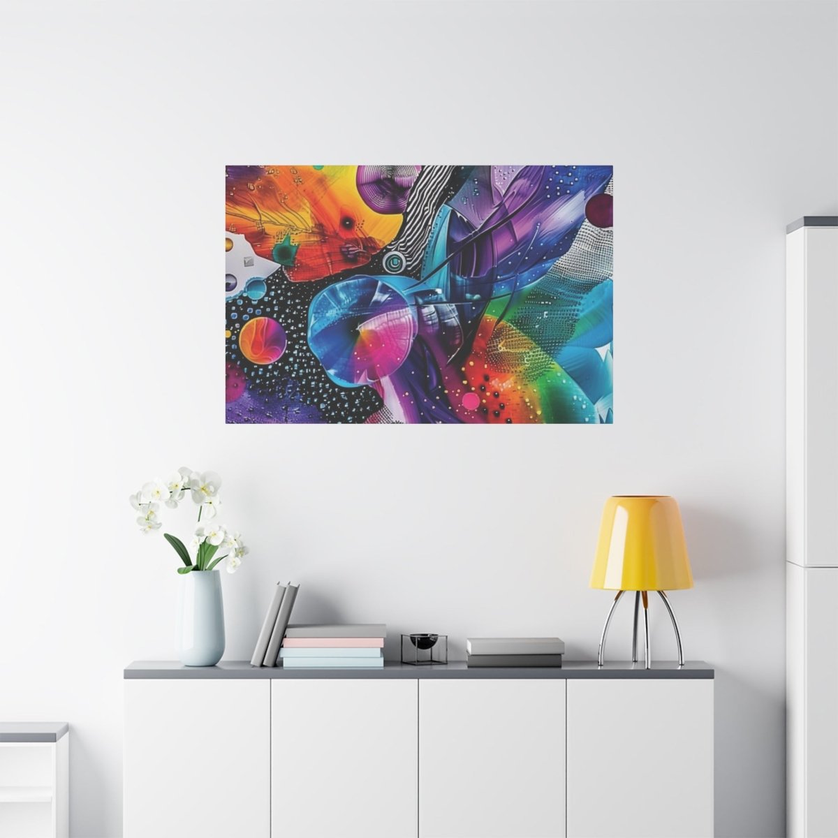 👉Happy Galaxy : magnifique cadre 💎effet captivant💎 garanti - Art Cocoon