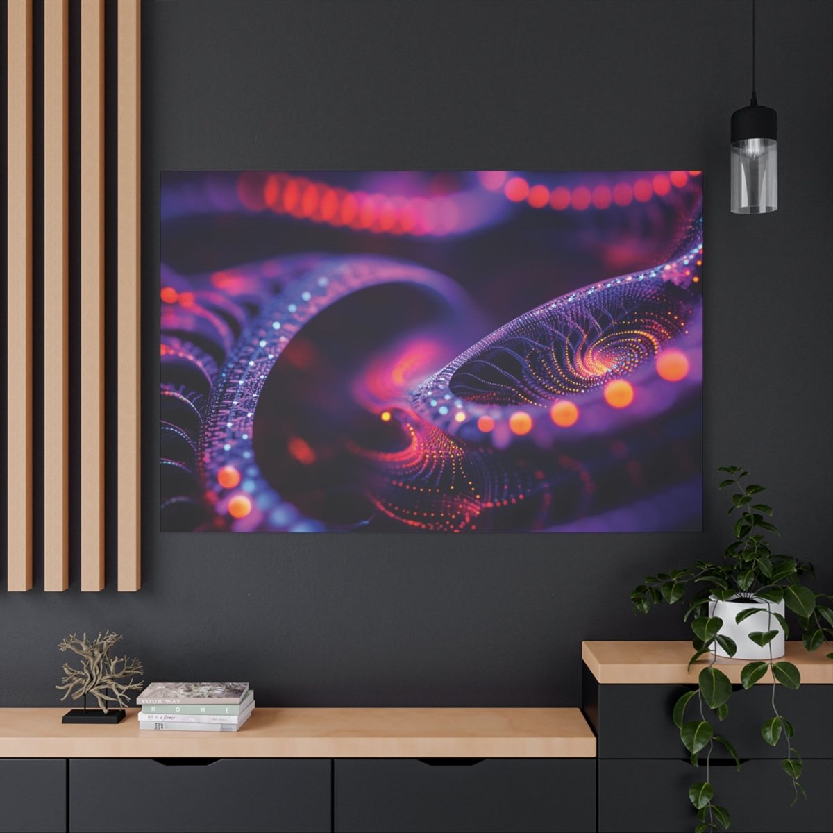 👉Harmonie Quantique : magnifique cadre💎effet fascinant💎 garanti - Art Cocoon