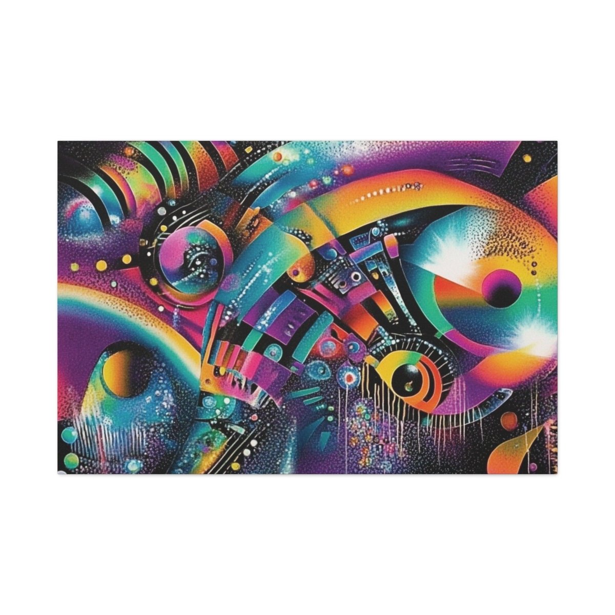 👉Indigo Storm : magnifique cadre 💎effet captivant💎 garanti - Art Cocoon