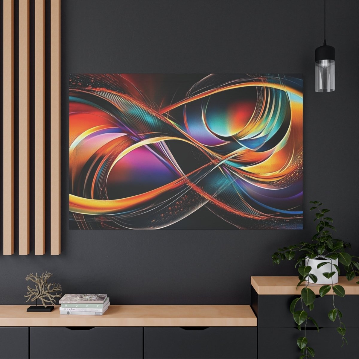 👉Infini Cosmique : magnifique cadre 💎effet captivant💎 garanti - Art Cocoon