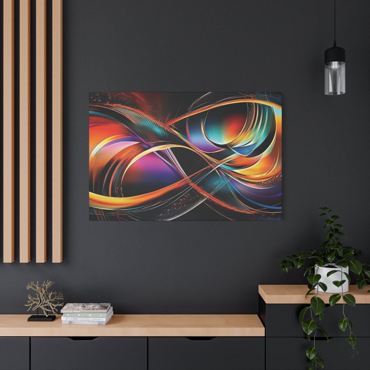 👉Infini Cosmique : magnifique cadre 💎effet captivant💎 garanti - Art Cocoon