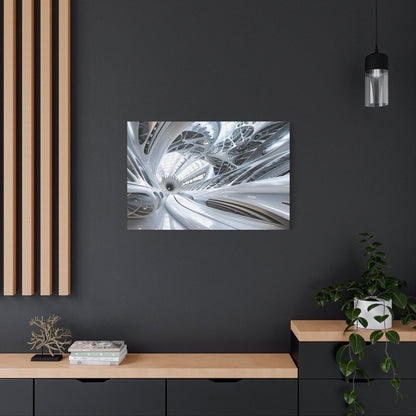 👉Interface Blossom : magnifique cadre 💎effet futuriste💎garanti - Art Cocoon