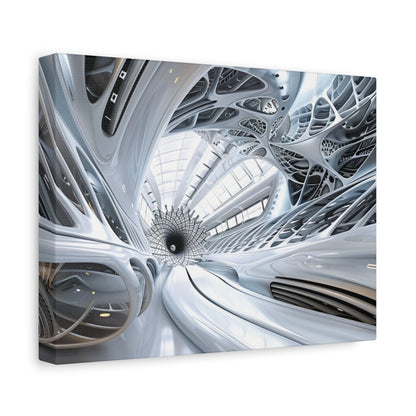 👉Interface Blossom : magnifique cadre 💎effet futuriste💎garanti - Art Cocoon