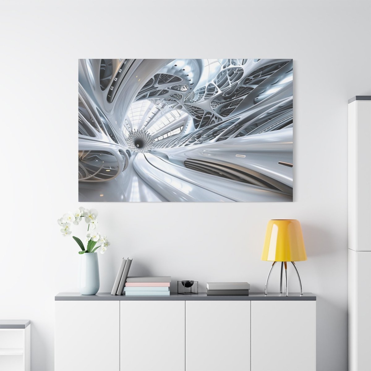 👉Interface Blossom : magnifique cadre 💎effet futuriste💎garanti - Art Cocoon