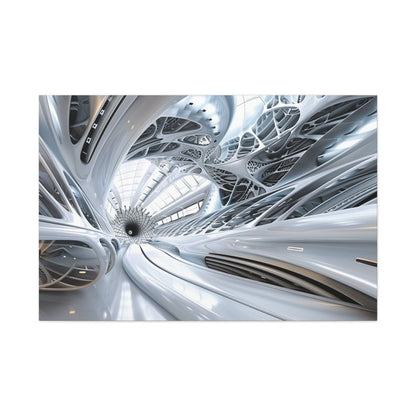 👉Interface Blossom : magnifique cadre 💎effet futuriste💎garanti - Art Cocoon