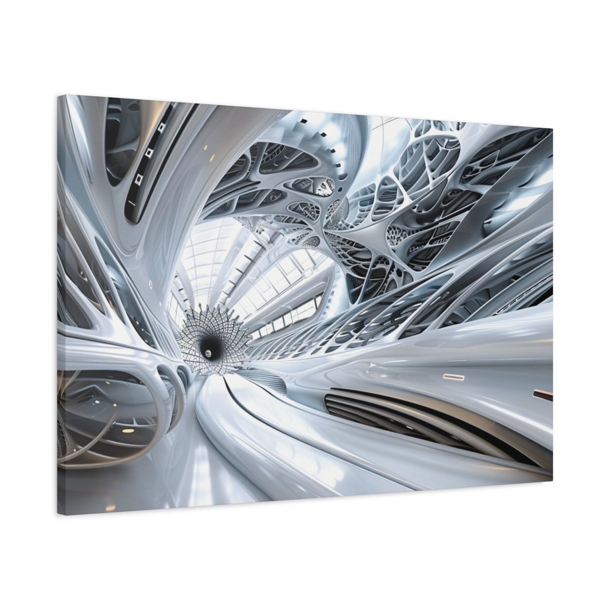 👉Interface Blossom : magnifique cadre 💎effet futuriste💎garanti - Art Cocoon