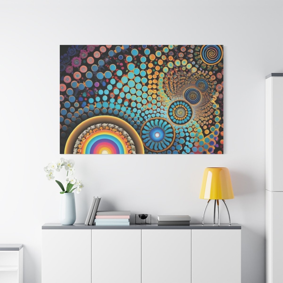 👉Langage Céleste : magnifique cadre💎effet fascinant💎 garanti - Art Cocoon