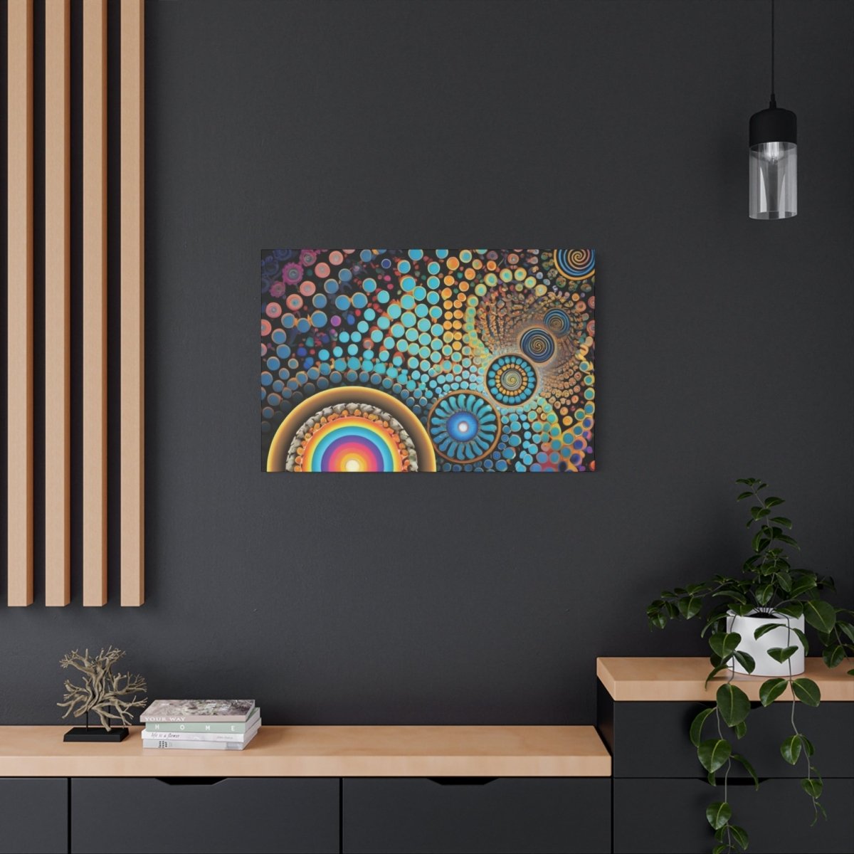 👉Langage Céleste : magnifique cadre💎effet fascinant💎 garanti - Art Cocoon