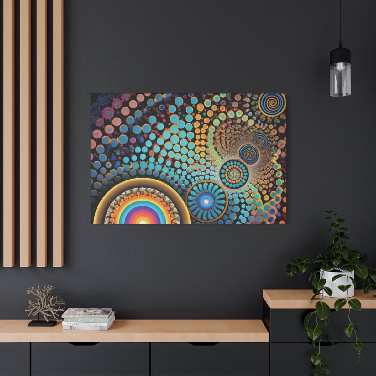 👉Langage Céleste : magnifique cadre💎effet fascinant💎 garanti - Art Cocoon