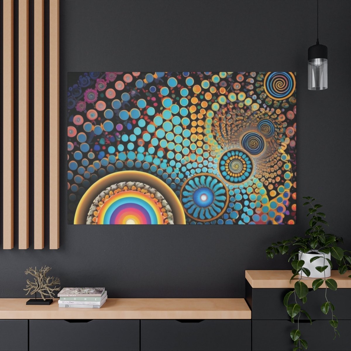 👉Langage Céleste : magnifique cadre💎effet fascinant💎 garanti - Art Cocoon