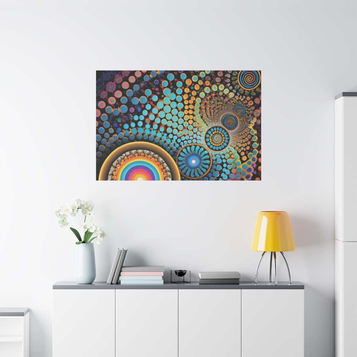 👉Langage Céleste : magnifique cadre💎effet fascinant💎 garanti - Art Cocoon