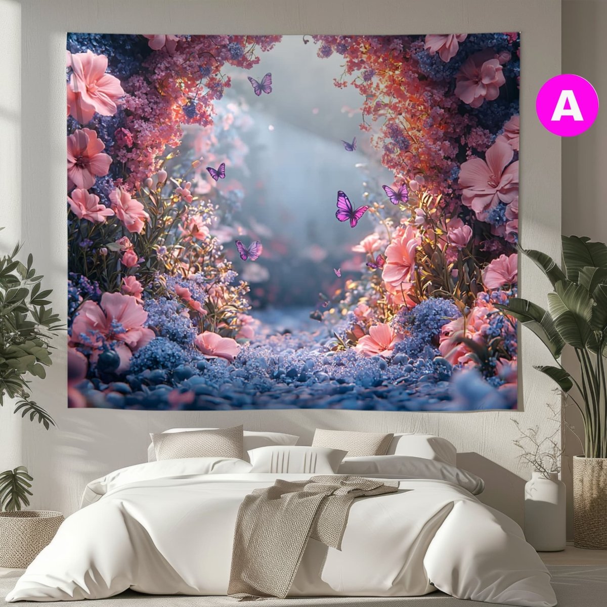 Le Jardin aux Papillons Magiques - Art Cocoon