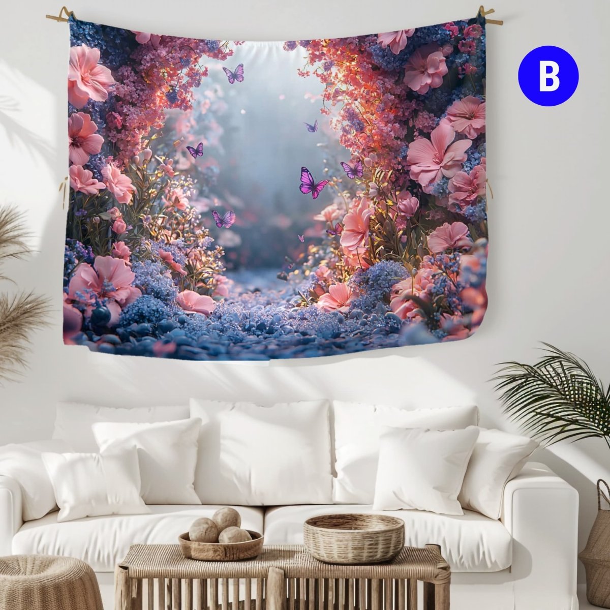 Le Jardin aux Papillons Magiques - Art Cocoon