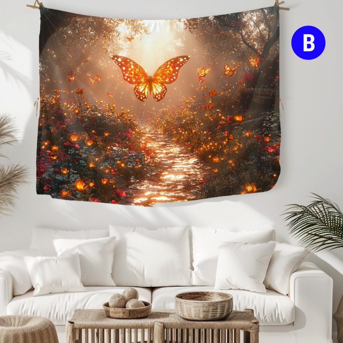 Le Jardin des Papillons Luminière - Art Cocoon