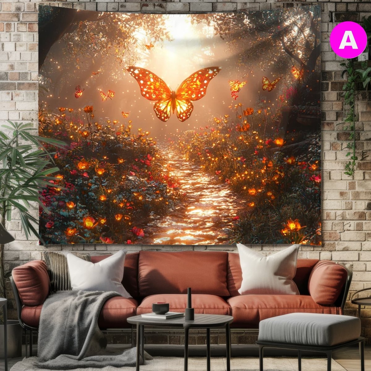 Le Jardin des Papillons Luminière - Art Cocoon