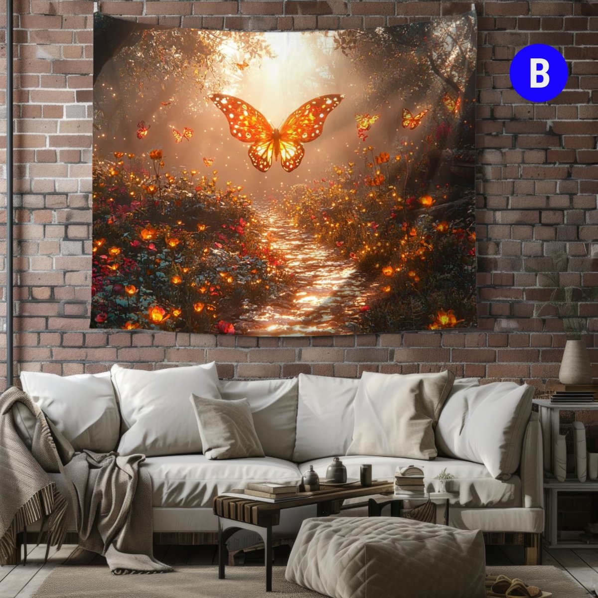 Le Jardin des Papillons Luminière - Art Cocoon