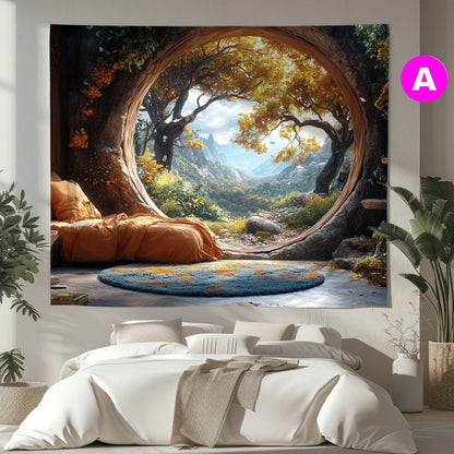 Le Repaire Magique du Bois Doré - Art Cocoon