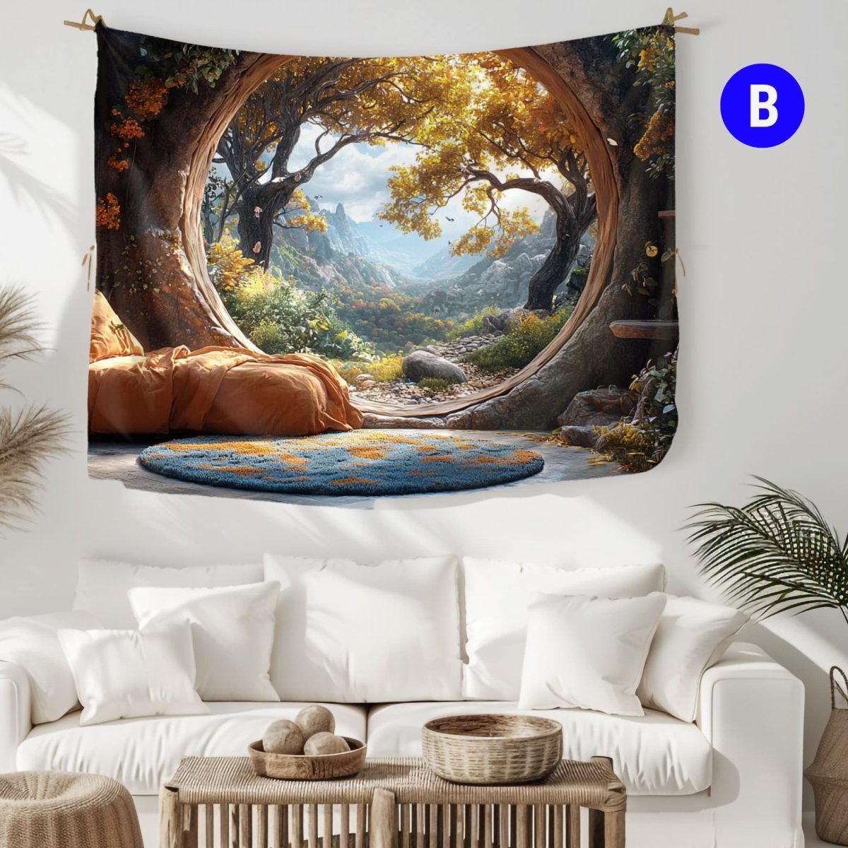 Le Repaire Magique du Bois Doré - Art Cocoon