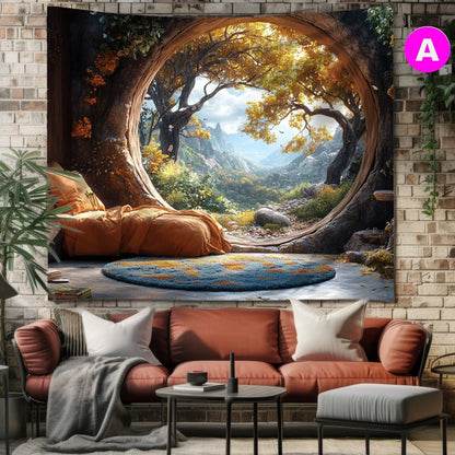 Le Repaire Magique du Bois Doré - Art Cocoon