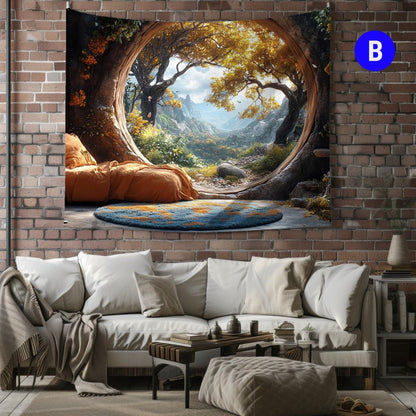 Le Repaire Magique du Bois Doré - Art Cocoon