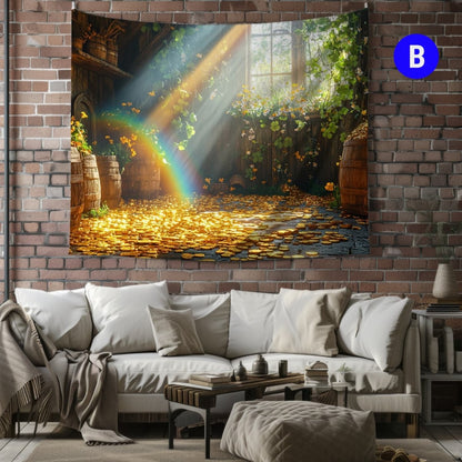 Le Trésor au Bout de l’Arc - en - Ciel - Art Cocoon