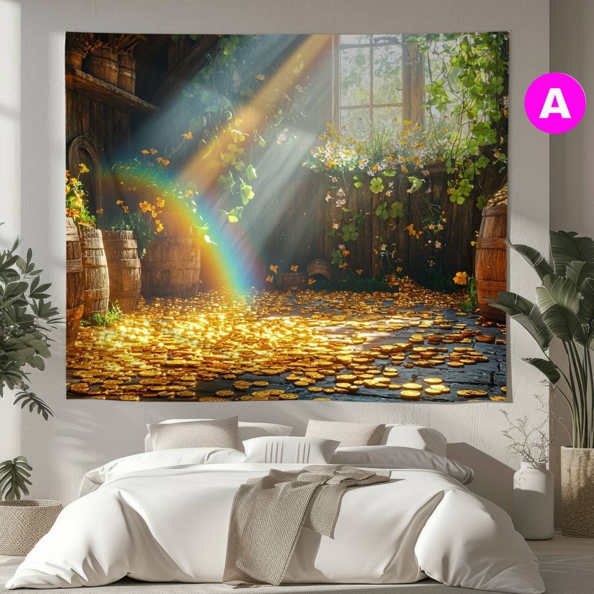 Le Trésor au Bout de l’Arc - en - Ciel - Art Cocoon