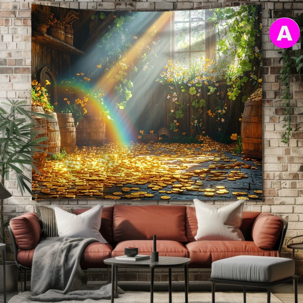 Le Trésor au Bout de l’Arc - en - Ciel - Art Cocoon