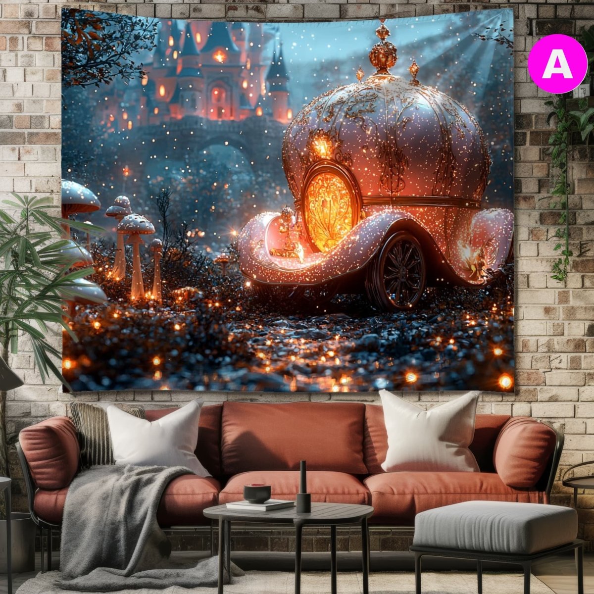 L'Éclat de la Citrouille Dorée - Art Cocoon