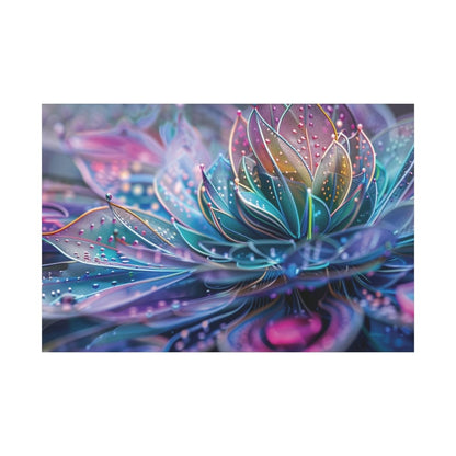 👉Lotus Arc - En - Ciel : magnifique cadre 💎effet apaisant💎 garanti - Art Cocoon