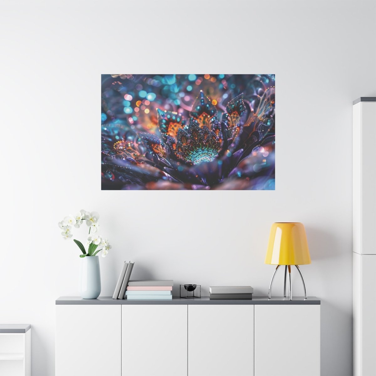 👉Lotus Bijou : magnifique cadre 💎effet apaisant💎 garanti - Art Cocoon