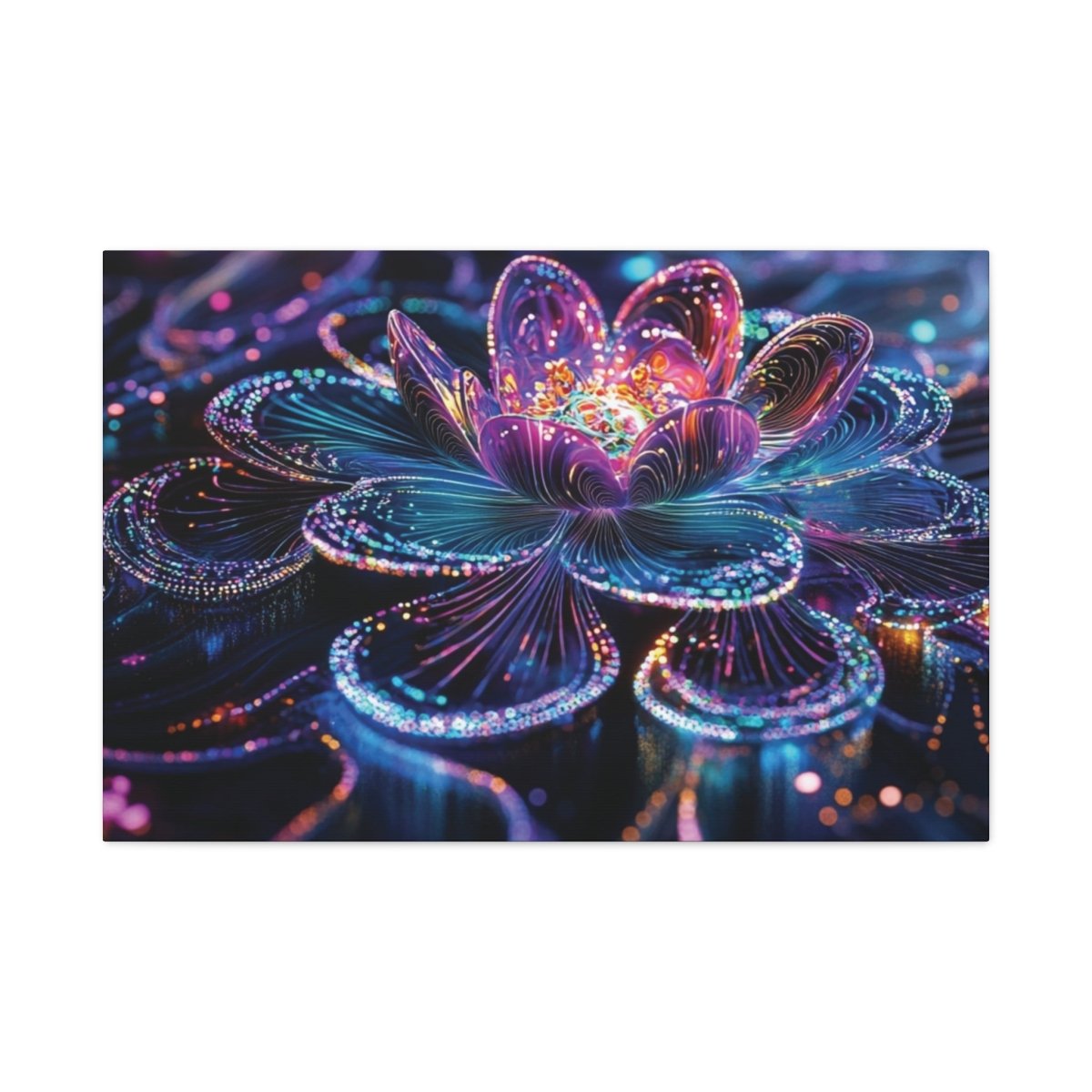 👉Lotus Chantant : magnifique cadre 💎effet apaisant💎 garanti - Art Cocoon