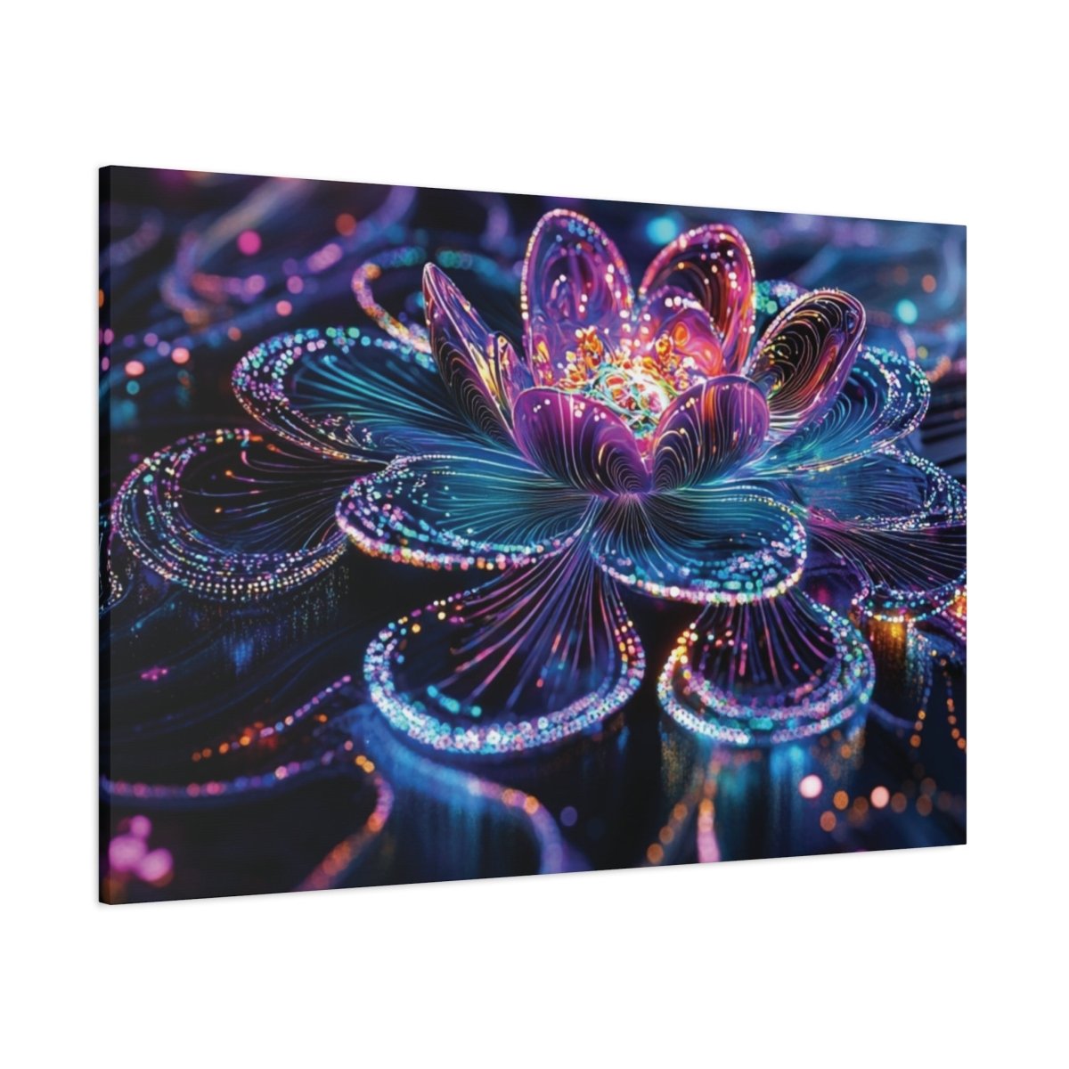 👉Lotus Chantant : magnifique cadre 💎effet apaisant💎 garanti - Art Cocoon