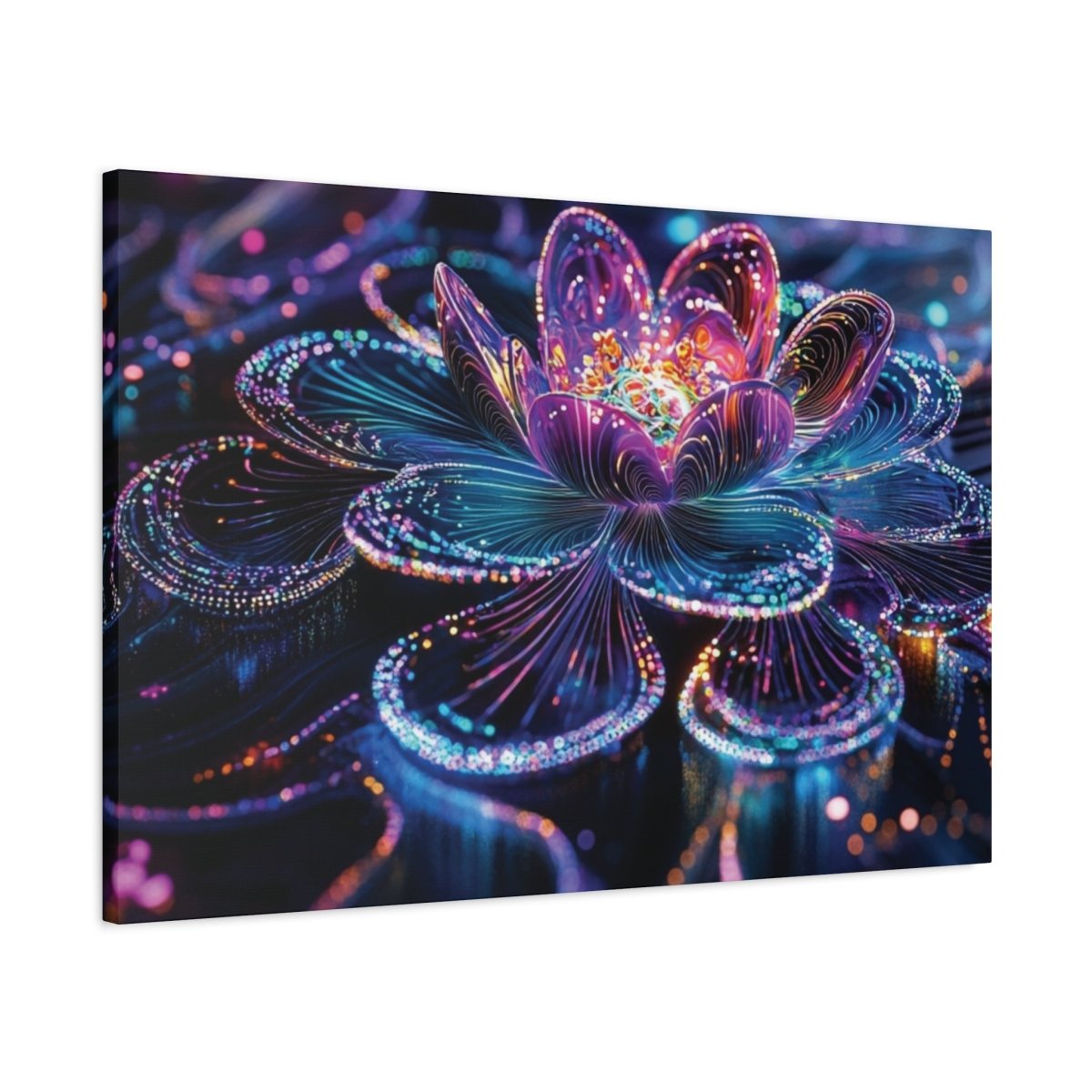 👉Lotus Chantant : magnifique cadre 💎effet apaisant💎 garanti - Art Cocoon