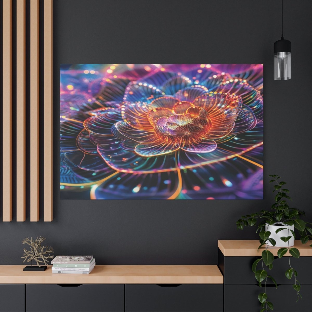 👉Lotus Chic : magnifique cadre 💎effet apaisant💎 garanti - Art Cocoon