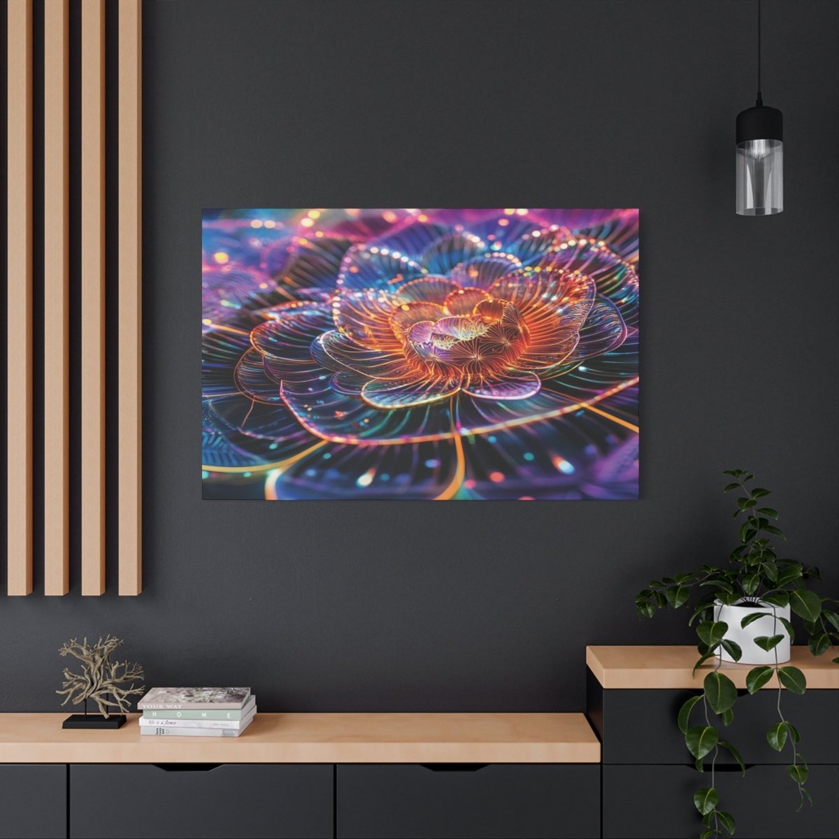 👉Lotus Chic : magnifique cadre 💎effet apaisant💎 garanti - Art Cocoon