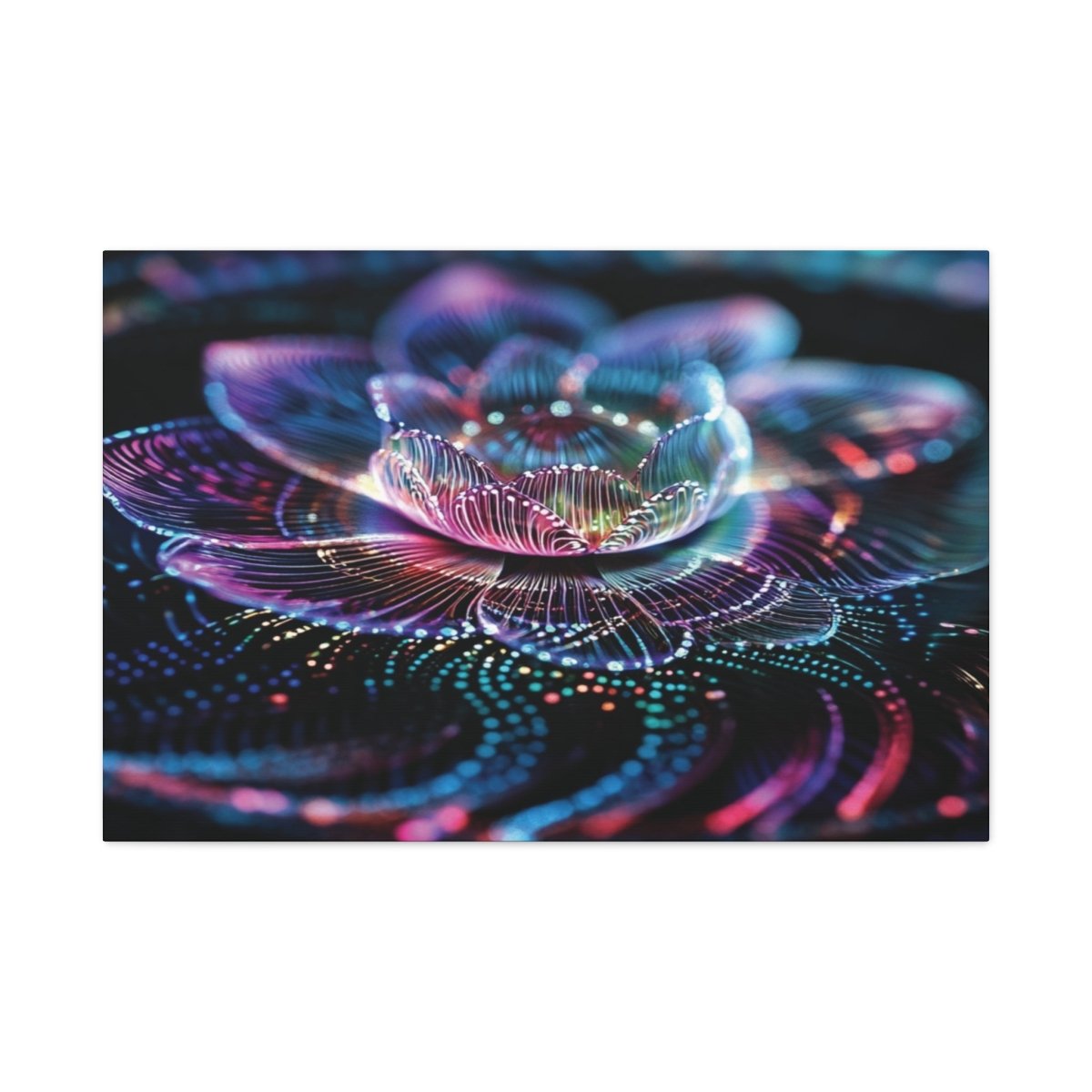 👉Lotus Dansant : magnifique cadre 💎effet apaisant💎 garanti - Art Cocoon