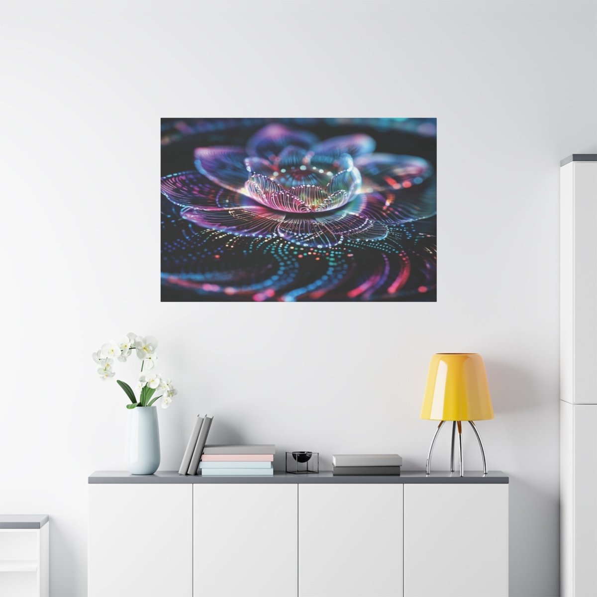 👉Lotus Dansant : magnifique cadre 💎effet apaisant💎 garanti - Art Cocoon