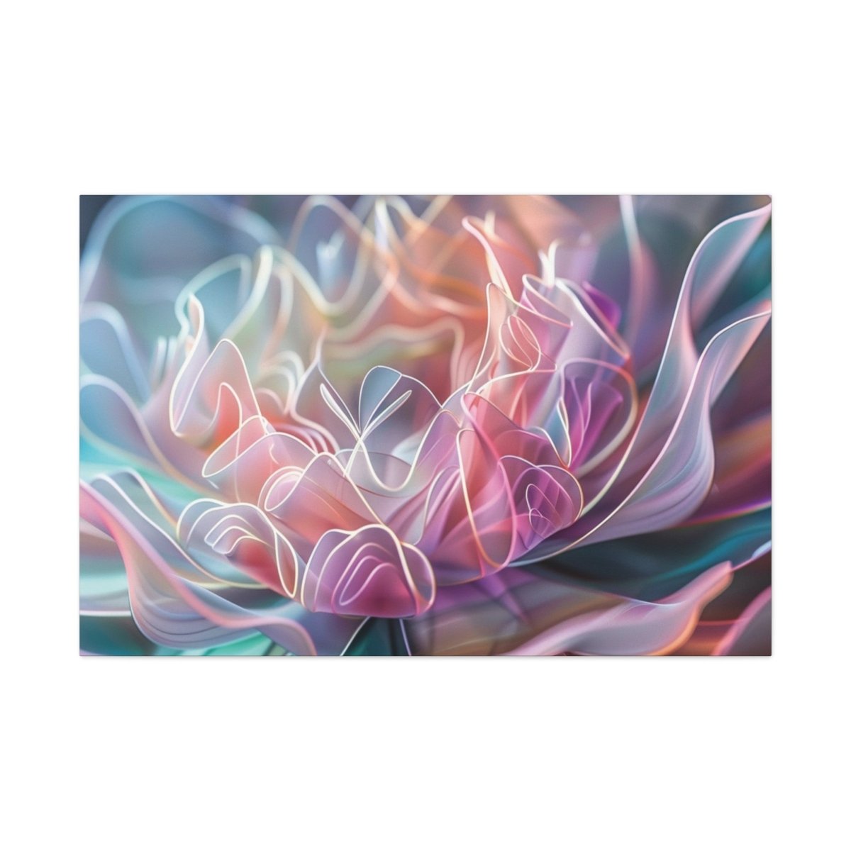 👉Lotus Délicat : magnifique cadre 💎effet apaisant💎 garanti - Art Cocoon