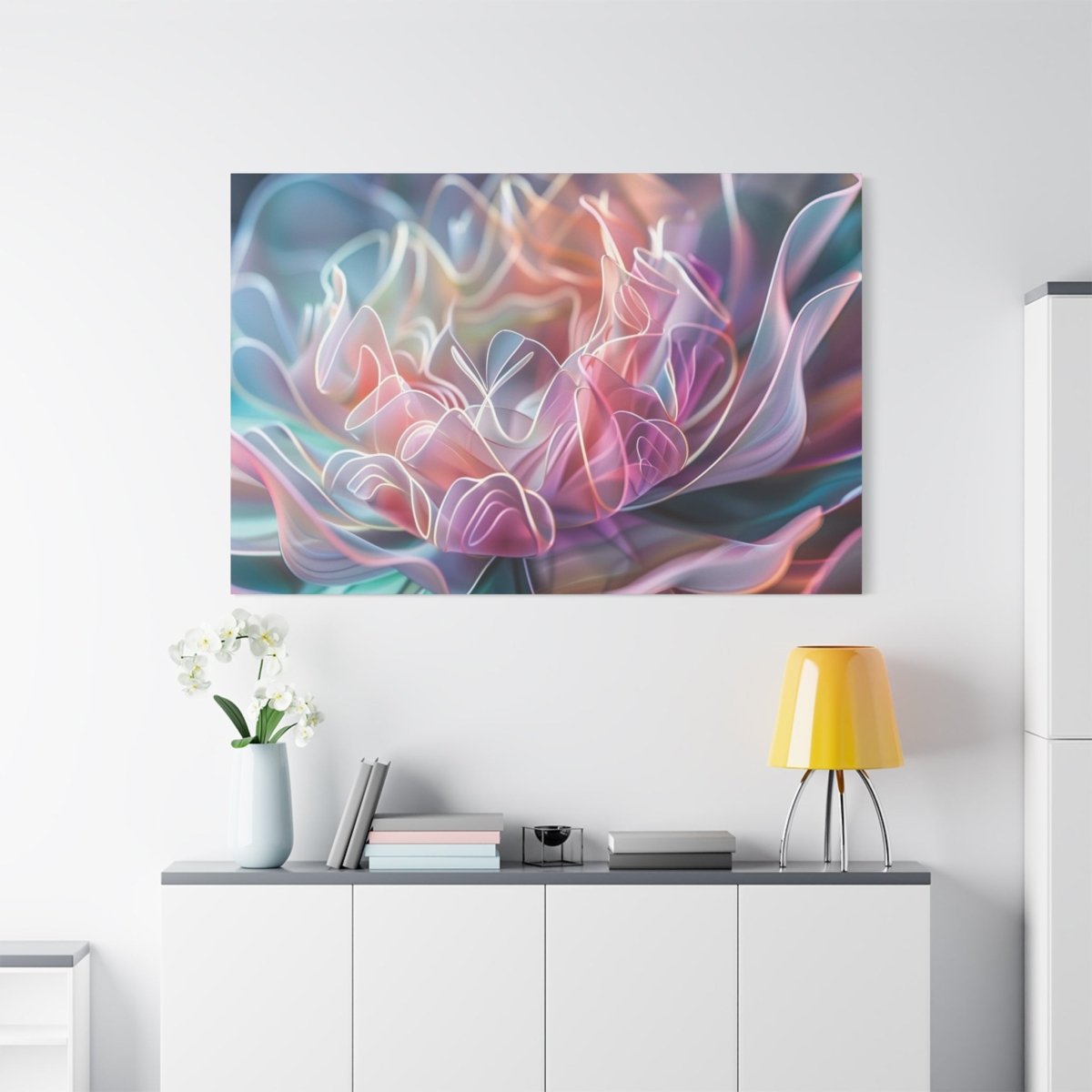 👉Lotus Délicat : magnifique cadre 💎effet apaisant💎 garanti - Art Cocoon