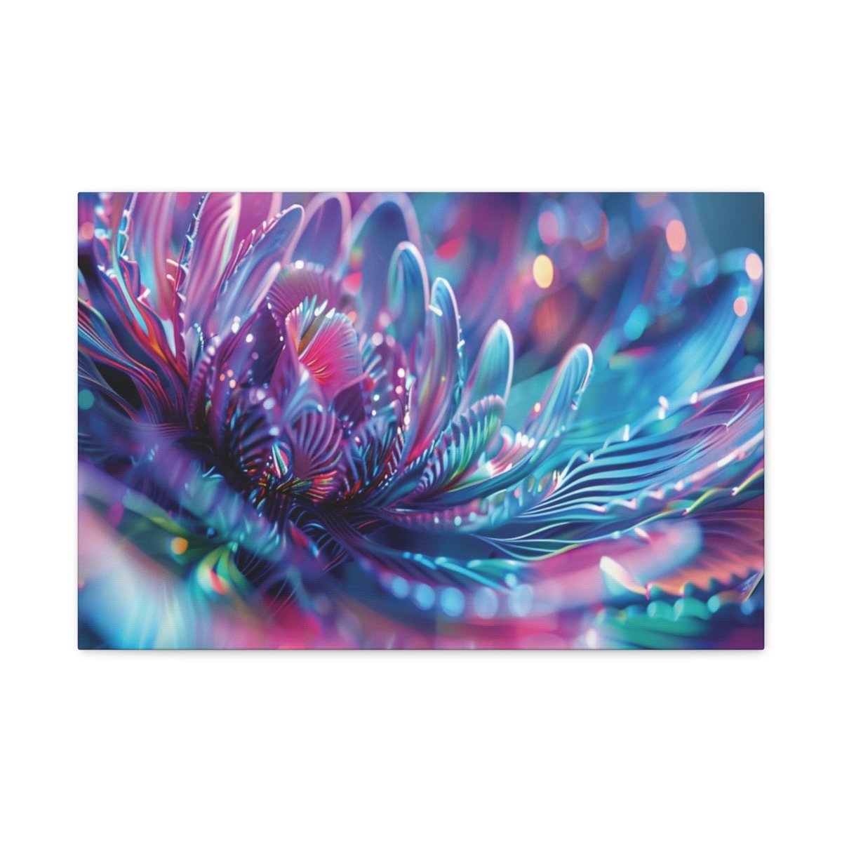 👉Lotus Etincelant : magnifique cadre 💎effet apaisant💎 garanti - Art Cocoon