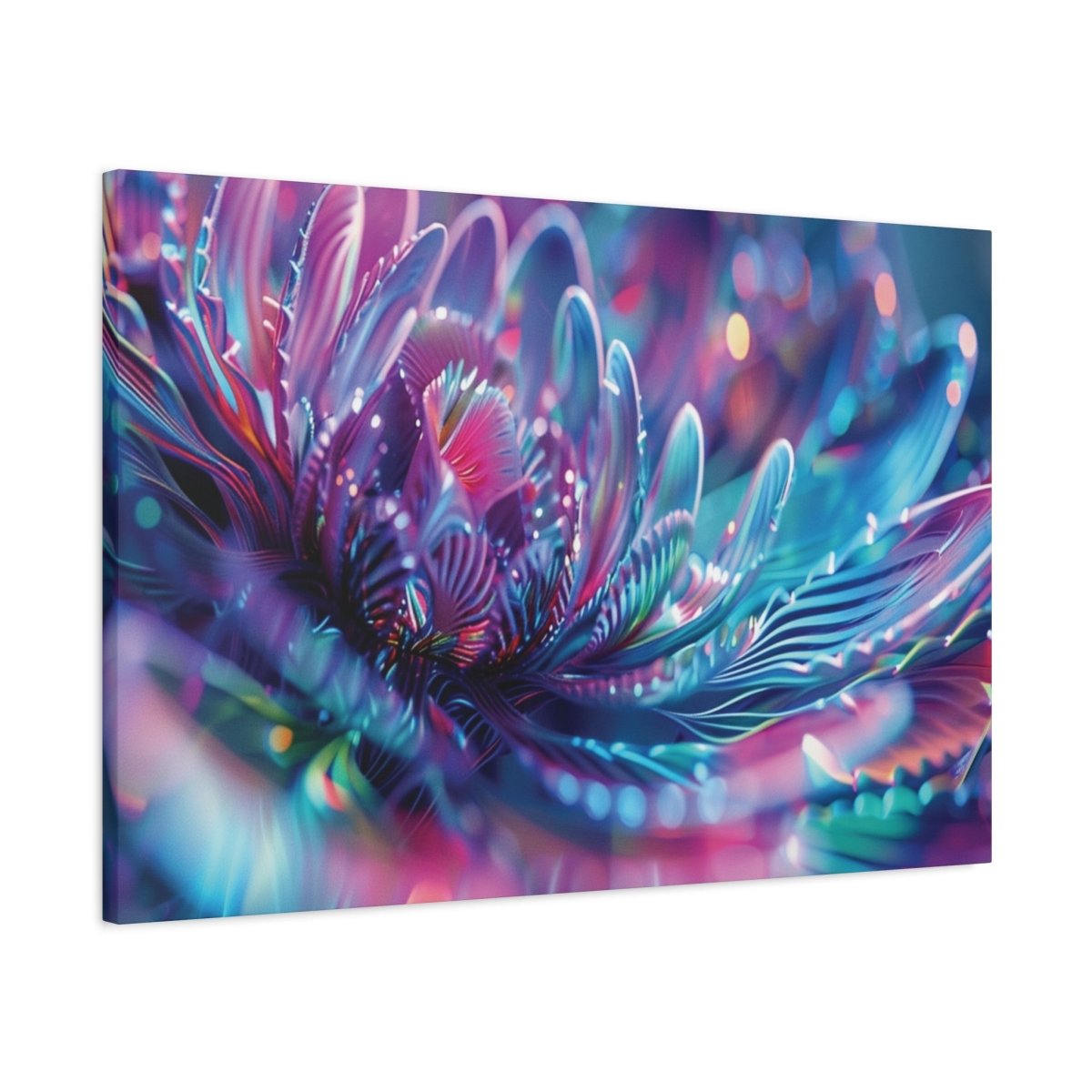 👉Lotus Etincelant : magnifique cadre 💎effet apaisant💎 garanti - Art Cocoon