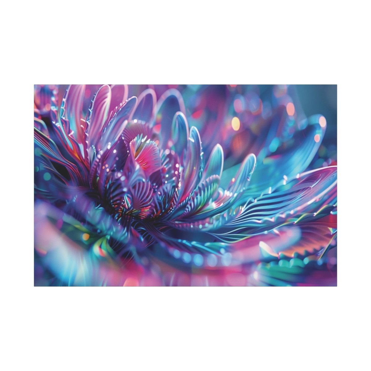 👉Lotus Etincelant : magnifique cadre 💎effet apaisant💎 garanti - Art Cocoon