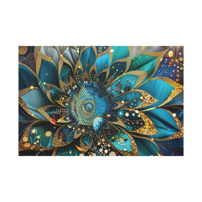 👉Lotus Fresco : magnifique cadre💎effet apaisant💎 garanti - Art Cocoon