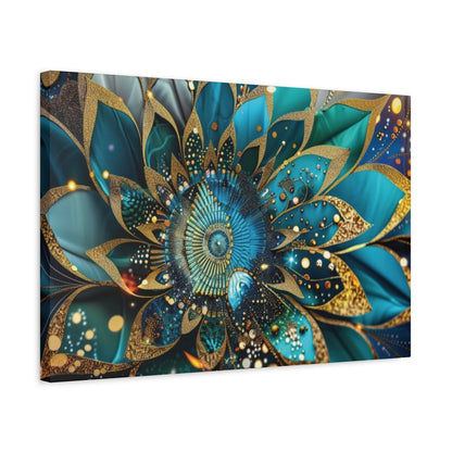 👉Lotus Fresco : magnifique cadre💎effet apaisant💎 garanti - Art Cocoon